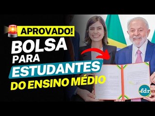 GOVERNO APROVA BOLSA PARA ESTUDANTES DO ENSINO MÉDIO: VEJA COMO FUNCIONA O PROGRAMA PÉ DE MEIA