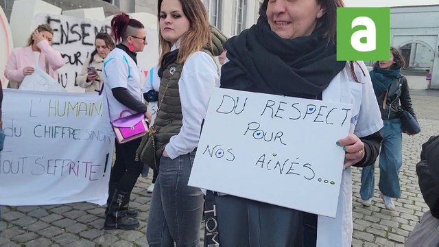 Action au conseil communal de Tournai au sujet des normes d'encadrement au sein des maisons de repos du conseil communal de Tournai