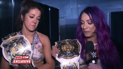 Sasha Banks and Bayley Discuss Becoming First Ever Tag Team Champions