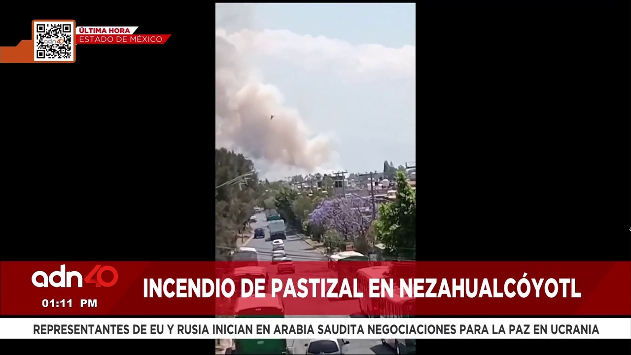 🚨¡Última Hora! Reportan un fuerte incendio en la colonia Plaza de Aragón, Nezahualcóyotl