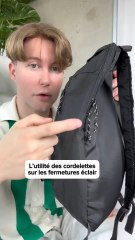 À propos des cordelettes des fermetures éclair ⚡️