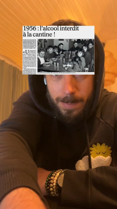 De l’alc👀L à la cantine ! 😱