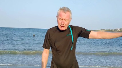 VID20250323164253 Wild Water Swimming in Quintin Bay Co Down Northern Ireland.