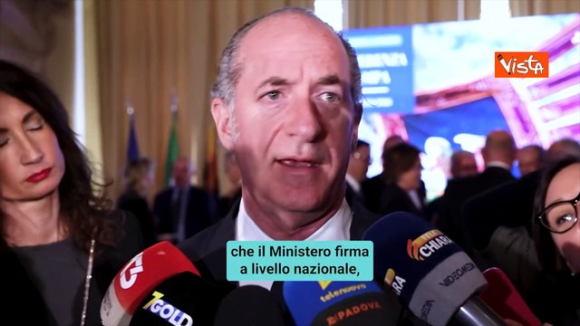 Zaia: Veneto laboratorio per la sicurezza grazie ad accordo con Viminale