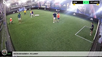 Faute de Kader H - Fc Larny