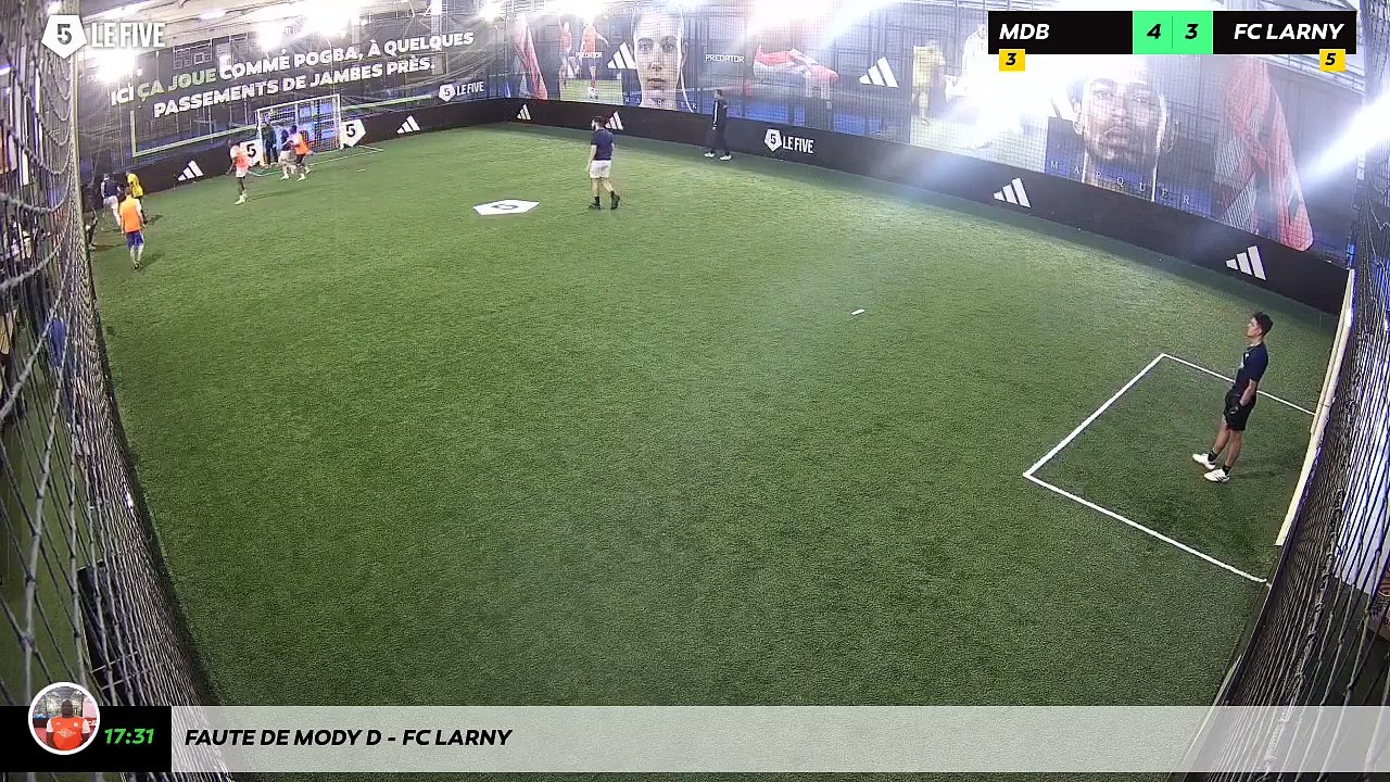 Faute de Mody D - Fc Larny