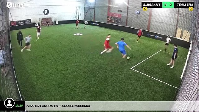 Faute de Maxime G - Team Brasseurs