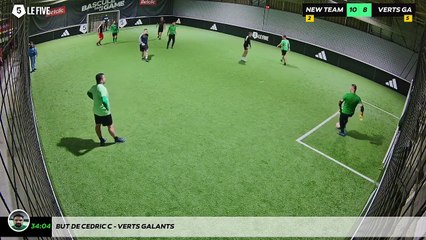But de Cedric C - Verts Galants