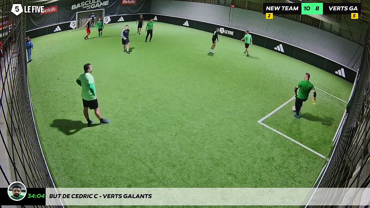 But de Cedric C - Verts Galants