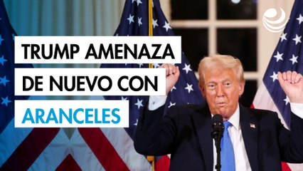 Trump amenaza de nuevo con lanzar pronto aranceles a autos, aluminio y productos farmacéuticos