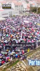 Héctor de Miguel y la manifestación en Galicia en contra de la fábrica de Altri