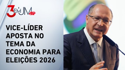 Alckmin diz que o Brasil não é problema para os EUA: “Americanos têm superávit conosco”