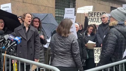 'Columbia didn't stand, it crumbled'- faculty protests as students return to school with new policies