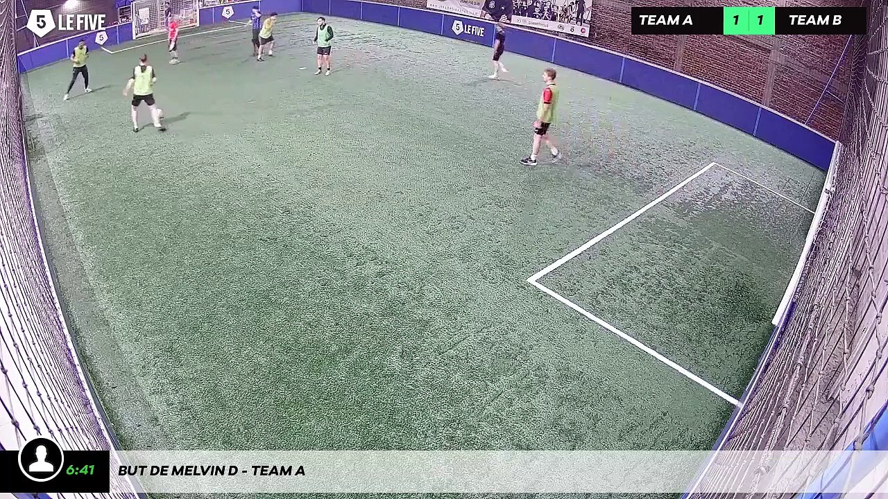 But de Melvin D - Team A