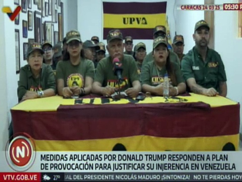 UPV rechaza las agresiones de Estados Unidos contra migrantes venezolanos