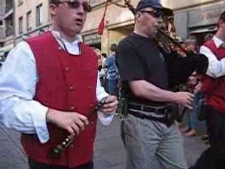 EUROCELTES 2008 STRASBOURG LA PARADE DANS LA VILLE