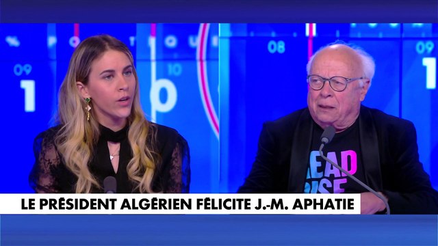 Débat en plateau autour des félicitations du président algérien à Jean-Michel Aphatie