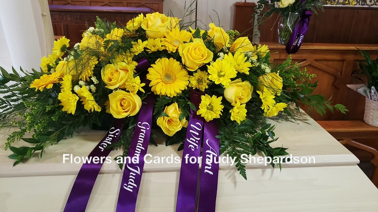 Flowers and Cards for Judy Shepardson