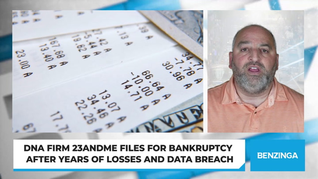 DNA Firm 23andMe Files For Bankruptcy After Years Of Losses And Data Breach