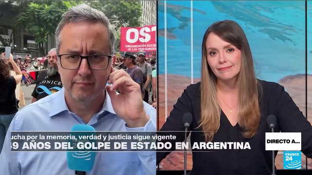 Directo a... Buenos Aires y el aniversario 49 del golpe de Estado en Argentina