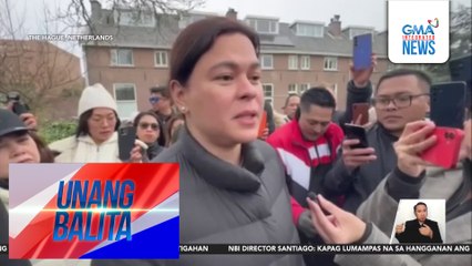 VP Duterte – "It seems that we are working to go to the dumpster" | Unang Balita