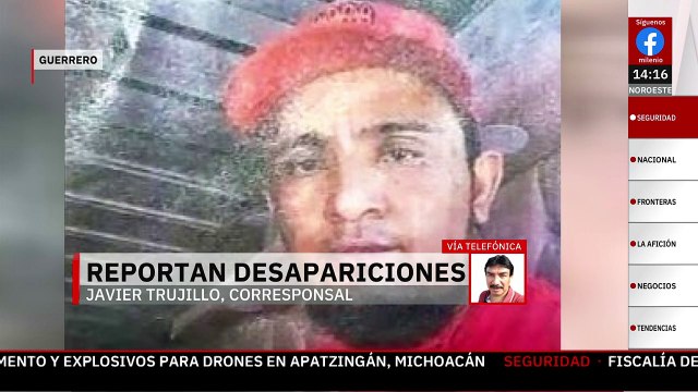 Investigan la desaparición de tres trabajadores mexiquenses en Tecpan de Galeana, Guerrero