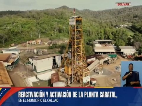 Bolívar | Gobierno Bolivariano rehabilitó y activó la Planta Caratal de minería