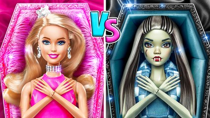 Barbie contre Frankie Stein ! Ken a quitté Barbie pour un VAMPIRE, alors elle s'est VENGÉE