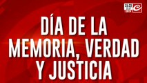 Día de la memoria, verdad  y justicia: jubilados, jovenes y organizaciones sociales