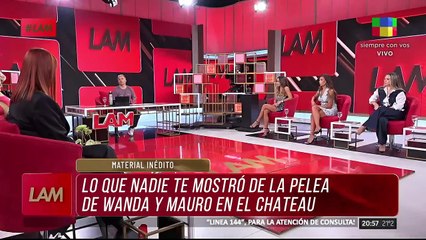 VIDEOS EXCLUSIVOS DEL ESCÁNDALO DE WANDA NARA Y MAURO ICARDI EN EL CHATEAU