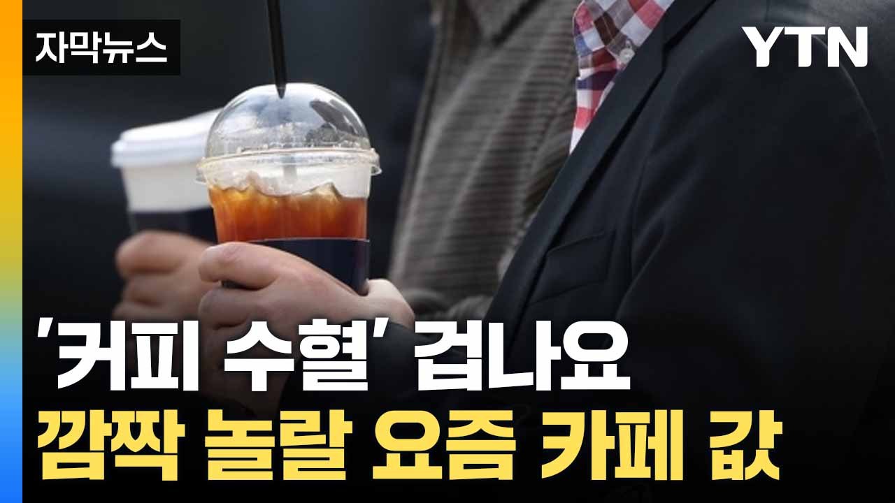 [자막뉴스] 달콤한 케이크, 씁쓸한 가격... 카페업계 '줄인상' / YTN