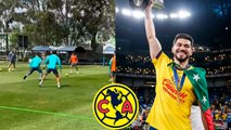 América se prepara para recibir a Tigres sin Henry Martín por tendonitis