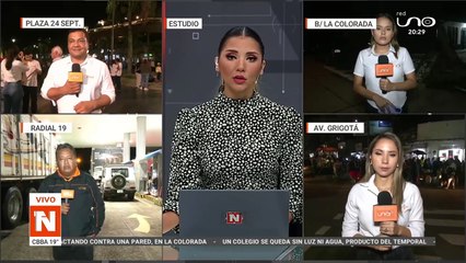 Ante la escasez de combustibles y las lluvias, hay pocos micros en la ciudad