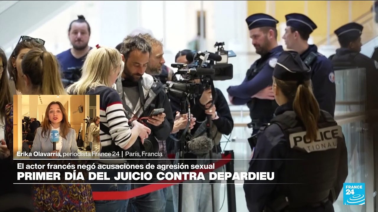 Informe desde París: Gerard Depardieu negó una vez más acusaciones de agresión sexual