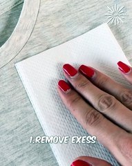 Genius hack to remove oil stains from your clothes!  👕💧