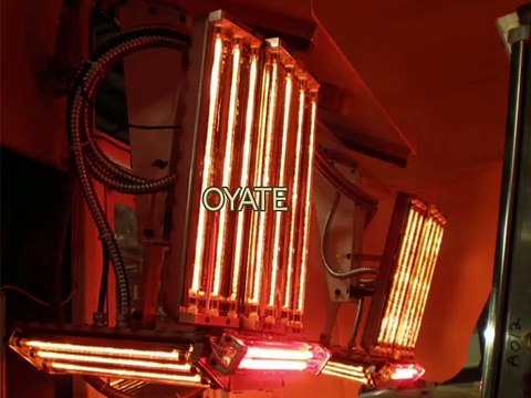 Infrared Heating Lamps 350mm 220v 1500w Halogen Bulbs for industrial heating system