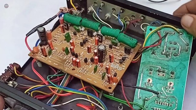 3055 amplifier ki awaaz fati fati aati hai | 3055 amplifier repair | amplifier repairing