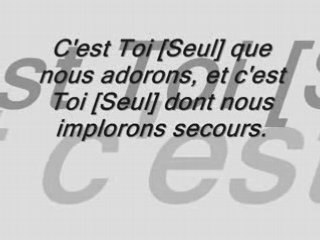 el Fatiha  il a une trés belle voix mashallah