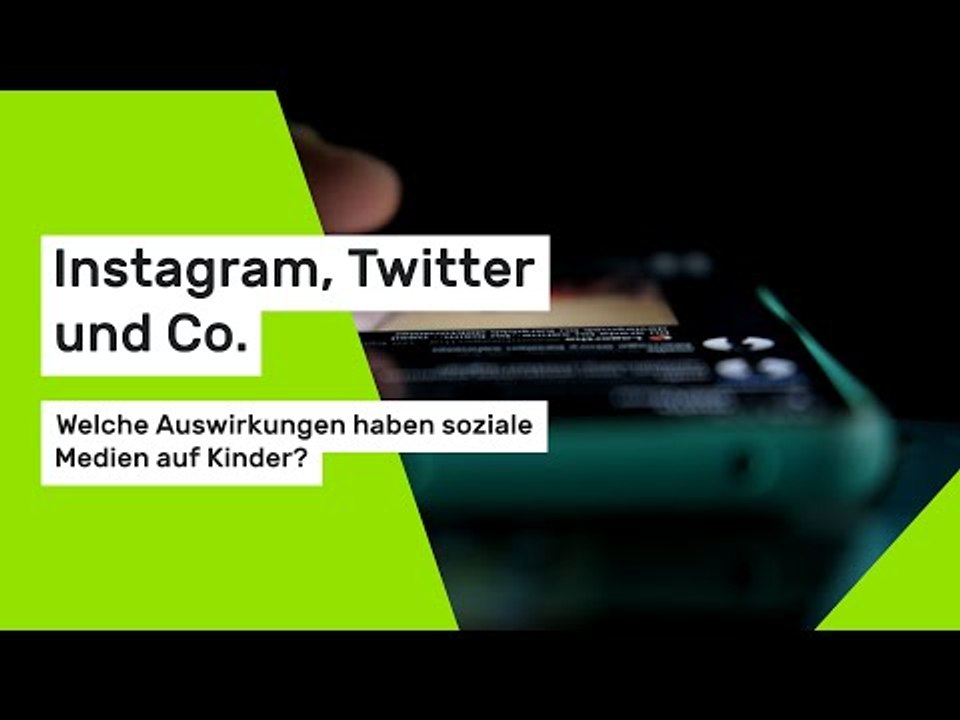 Instagram, Twitter und Co.: Welche Auswirkungen haben soziale Medien auf Kinder?
