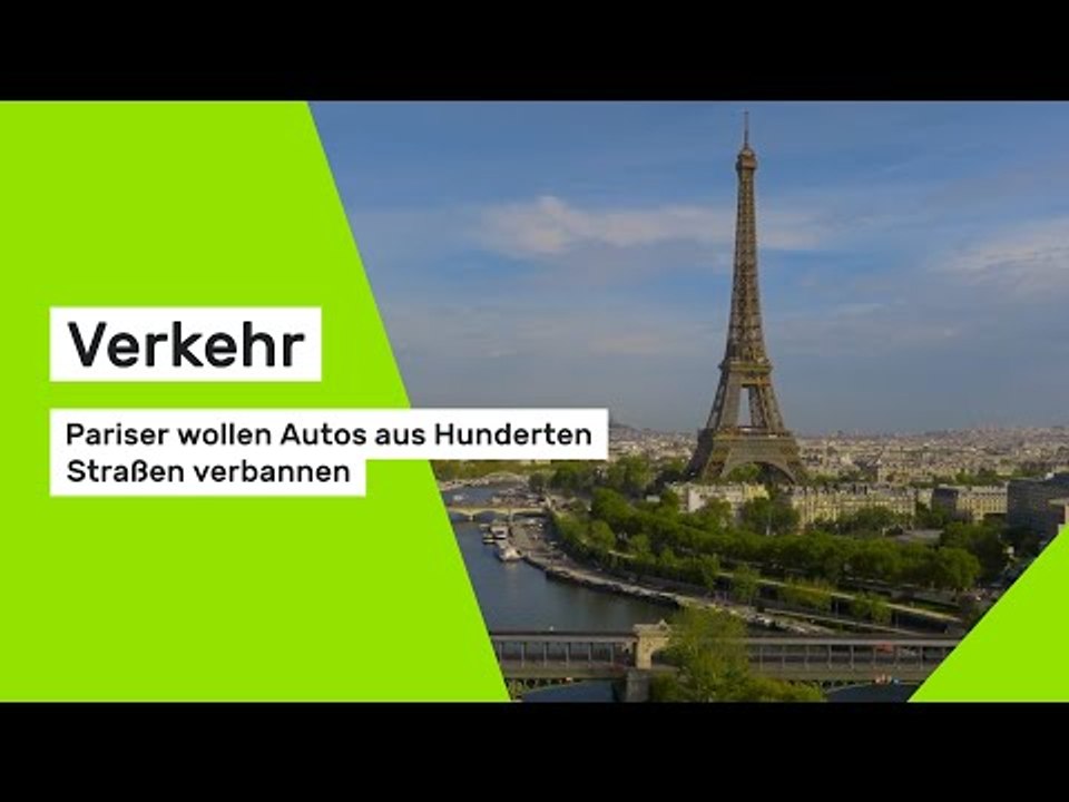 Verkehr: Pariser wollen Autos aus Hunderten Straßen verbannen