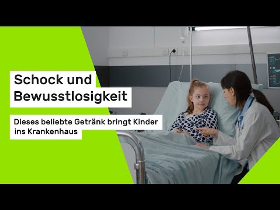 Schock und Bewusstlosigkeit: Dieses beliebte Getränk bringt Kinder ins Krankenhaus
