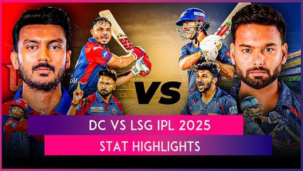 DC vs LSG IPL 2025 Stat Highlights: Ashutosh Sharma Powers Delhi Capitals To Narrow Win