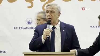 Mansur Yavaş resmen ilan etti: ''Bu benim son dönemim!''