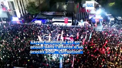 Incarcération du maire d'Istanbul : les manifestations ne faiblissent pas