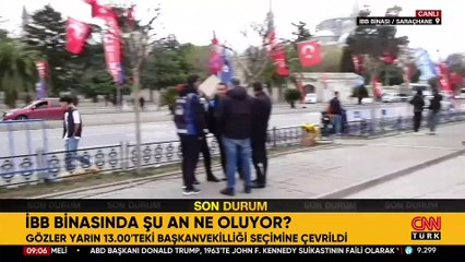 İBB binasında şu an ne oluyor? Gözler yarın 13.00'e çevrildi