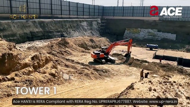 ACE Han'ei Construction Update February 2025 | ACE Hanei Sector 12 Greater Noida ~ ACE Group India
