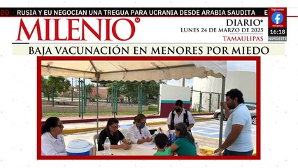 En Tamaulipas, baja la aplicación de vacunas en menores por miedo