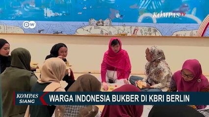 Suasana Buka Puasa Bersama WNI di Berlin, Digelar Perdana di Gedung Baru KBRI