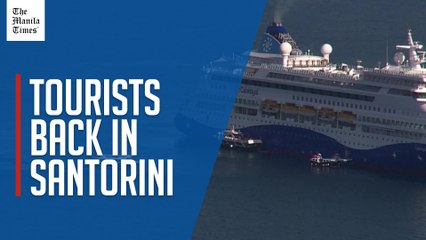 Santorini Kicks Off the Season with First Cruise Ship Arrival 🌊