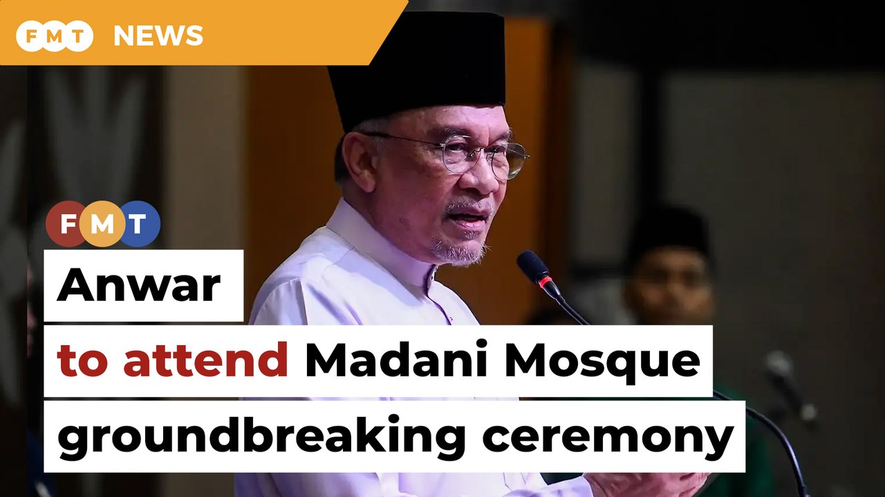 Anwar to attend Madani Mosque groundbreaking ceremony